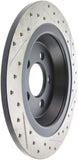 StopTech Sport Drilled & Slotted Rotor - Rear Right - 127.61111R