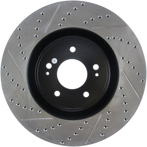 StopTech Slotted & Drilled Sport Brake Rotor - 127.46076R