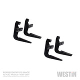 Westin 2002-2008 Dodge Ram 1500 Quad Cab Running Board Mount Kit - Black - 27-1375