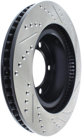 StopTech Slotted & Drilled Sport Brake Rotor - 127.44162R