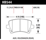 Hawk Audi A3 / A4 / A6 Quattro HPS Rear Brake Pads - HB544F.628