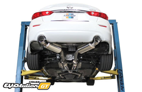 GReddy 16+ Infiniti Q50 Evolution (RWD ONLY) GT Cat-Back Exhaust - 10128306