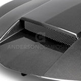 Anderson Composites 2016+ Chevy Camaro Carbon Fiber Double Sided Hood - AC-HD16CHCAM-CP-DS