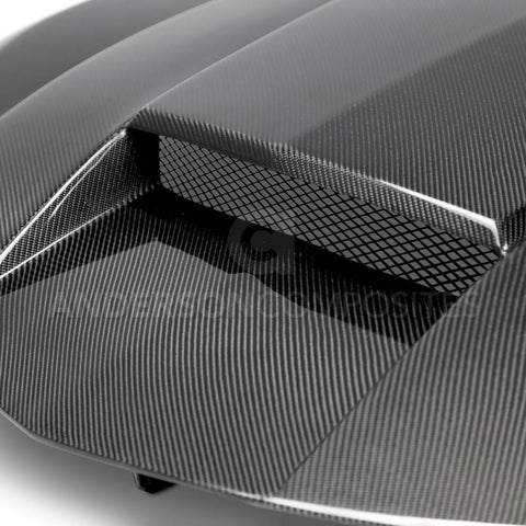 Anderson Composites 2016+ Chevy Camaro Carbon Fiber Double Sided Hood - AC-HD16CHCAM-CP-DS