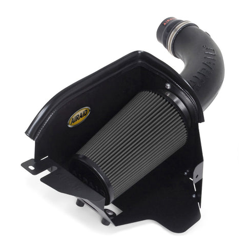 Airaid 07-11 Jeep Wrangler JK 3.8L CAD Intake System w/ Tube (Dry / Black Media) - 312-208