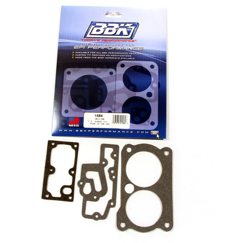 BBK 85-97 GM 305350 LT1 Twin 58mm Throttle Body Gasket Kit - 1584