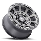 ICON Thrust 17x8.5 5x4.5 0mm Offset 4.75in BS Smoked Satin Black Tint Wheel - 2817856547SSBT