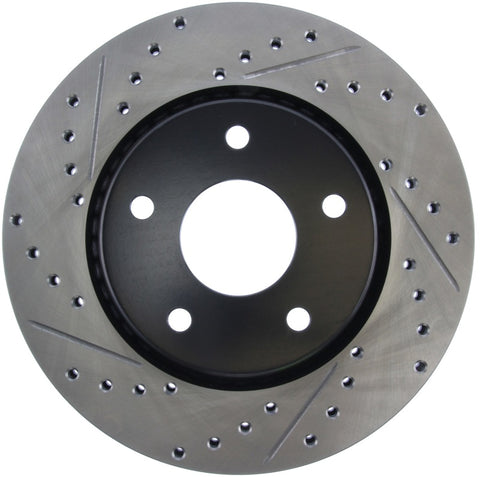 StopTech Slotted & Drilled Sport Brake Rotor - 127.67069R