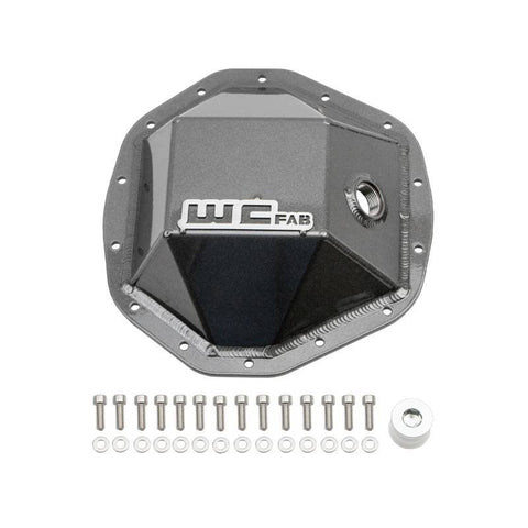 Wehrli 20-24 GM Duramax - 19-23 Ram HD Rear Differential Cover - Red - WCF100114-RED