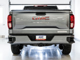 AWE Tuning 4th Gen GM 1500 5.3L 0FG Catback Split Rear Exit (Flat Bumper) - Dual Diamond Tips - 3015-33206