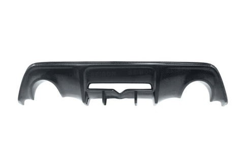 Seibon 12-13 BRZ/FRS Carbon Fiber Rear Diffuser Cover - RDC1213SCNFRS