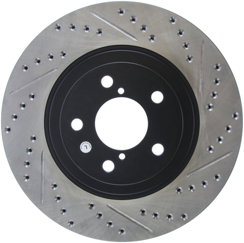 StopTech Slotted & Drilled Sport Brake Rotor - 127.47021L