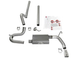 aFe Scorpion 2-1/2in Aluminized Steel Cat Back Exhaust 07-17 Jeep Wrangler V6-3.6/3.8L (4 Dr) - 49-08044-1P