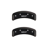 MGP 4 Caliper Covers Engraved Front & Rear MGP Red finish silver ch - 54005SMGPRD