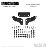 Westin 19-22 Ford Ranger Outlaw/Pro-Mod Skid Plate - Tex. Blk - 58-71085