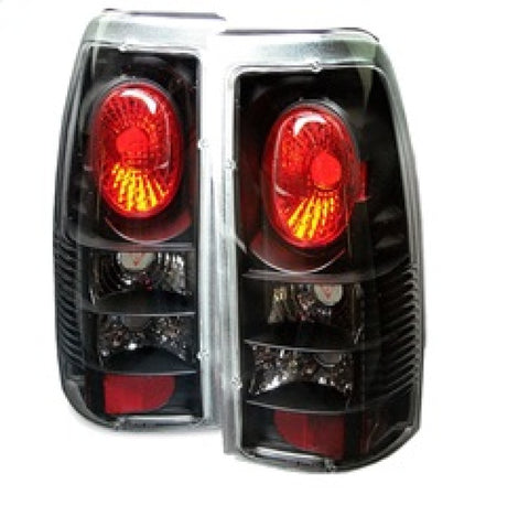 Spyder Chevy Silverado 1500/2500 99-02 (Not Stepside) Euro Style Tail Lights Blk ALT-YD-CS99-BK - 5001986