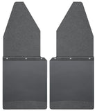 Husky Liners Ford 88-16 F-150/88-99 F-250 12in W Black Top & Weight Kick Back Front Mud Flaps - 17105