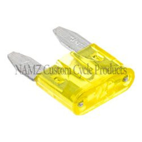 NAMZ 20-AMP MINI Fuse - 5 Pack (HD 72345-02) - NF-MIN-20