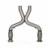 BBK 11-14 Mustang 5.0 Short Mid X Pipe With Catalytic Converters 3.0 For BBK Long Tube Headers - 1658