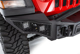 Go Rhino 07-20 Jeep Wrangler JL/JLU/JK/JKU/Gladiator JT Rockline Full Width Bumper w/ Overrider - 331201T