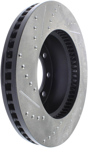 StopTech Slotted & Drilled Sport Brake Rotor - 127.67072L