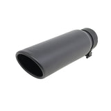 Go Rhino Exhaust Tip - Black - ID 3in x L 14in x OD 4in - GRT3414B