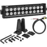 Westin B-FORCE LED Light Bar Double Row 10 inch Combo w/3W Cree - Black - 09-12212-20C