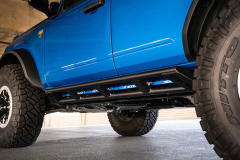 DV8 Offroad 21-22 Ford Bronco FS-15 Series Rock Sliders - SRBR-01