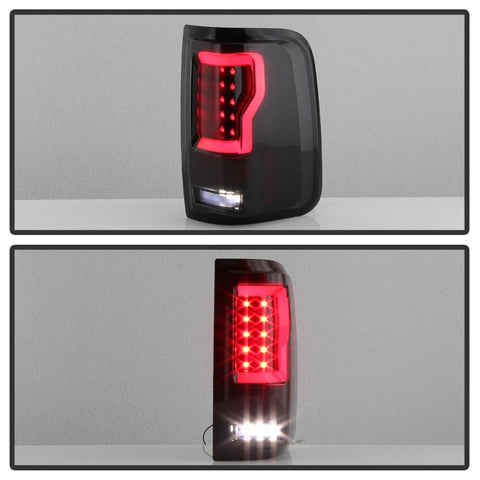 Spyder Ford F150 04-08 Styleside Tail Light V2 - LED - Black Smoke ALT-YD-FF15004V2-LBLED-BSM - 5084187