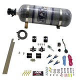 Nitrous Express 4 Cyl Gas (100-250HP) Nitrous Kit w/Composite Bottle - 80004-12