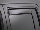 WeatherTech 13+ Lexus ES 350 Front and Rear Side Window Deflectors - Dark Smoke - 82727