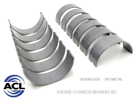 ACL 1967-2007 Chevy V8 305/350/400 .40mm Oversized Trimetal Rod Bearing Set - 8B663P-40