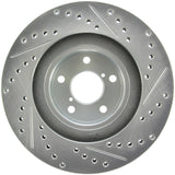 StopTech Select Sport 03-08 Subaru Forester Sport Slotted and Drilled Right Front Rotor - 227.47018R