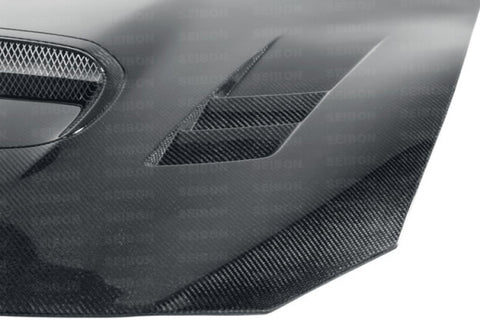 Seibon 12-13 BRZ/FRS FA Carbon Fiber Hood - HD1213SCNFRS-FA