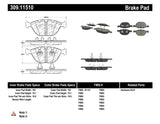 StopTech Performance 06-09 BMW M5 E60 / 07-09 M6 E63/E63 Front Brake Pads - 309.11510