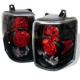 Spyder Jeep Grand Cherokee 93-98 Euro Style Tail Lights Black ALT-YD-JGC93-BK - 5005588