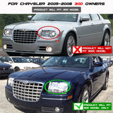 Spyder Chrysler 300 05-08 Projector Headlights LED Halo LED Smke (Not Included) PRO-YD-C305-HL-SM - 5009203