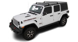 Rhino-Rack 07-22 Jeep Wrangler JK/JL 4 Door Hard Top Vortex SG 2 Bar Roof Rack - Black - SG59