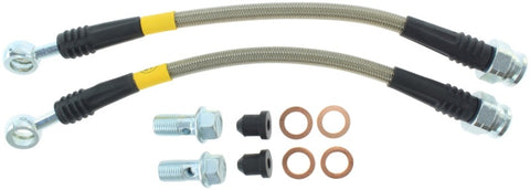 StopTech 98-02 Chevy Camaro Stainless Steel Rear Brake Lines - 950.62501