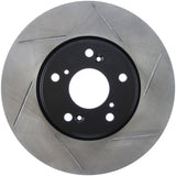 StopTech Slotted Sport Brake Rotor 2014 Honda Accord V6 Front Left - 126.40086SL