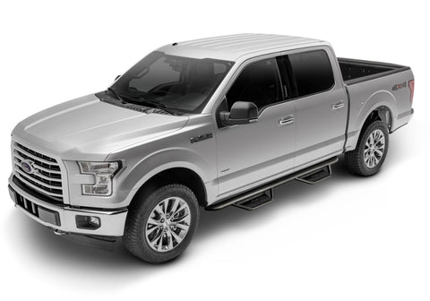 N-Fab Podium LG 17-18 Ford F-250/F-350 Super Duty SuperCab - Tex. Black - Cab Length - 3in - HPF1777QC-TX