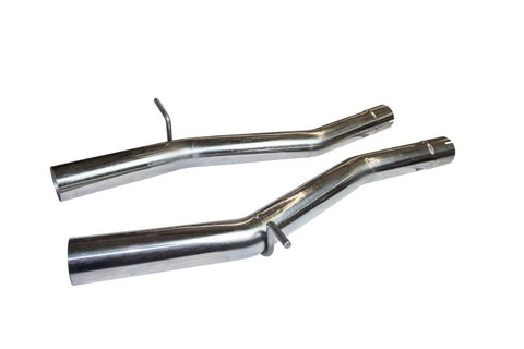 Kooks 16+ Chevy Camaro SS 6.2L 3in GREEN Cat Muff Delete Exhaust w/Quad Tips (Use w/Kooks Headers) - 22605351MD