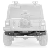 Go Rhino 18-20 Jeep Wrangler JL/JLU Rockline Rear Full Width Bumper - 371200T