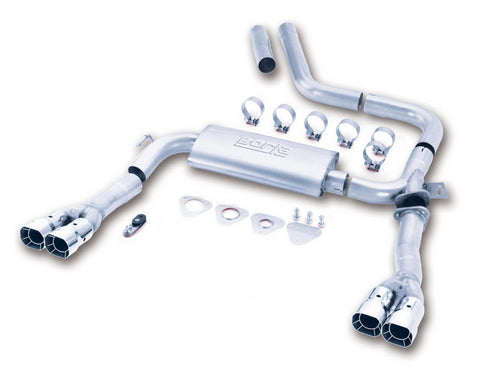 Borla 98-01 CAMARO/TRANS AM 5.7L V8 AT/MT Catback Exhaust Quad Tips - 14780