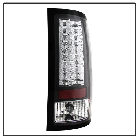 Spyder GMC Sierra 07-13 (Not fit 3500 Dually 4 Rear Wheels)LED Tail Lights Black ALT-YD-GS07-LED-BK - 5014948