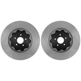 StopTech 07-14 Ford Mustang GT500 Slotted Zinc Plated Front AeroRotor Kit - 81.334.9941