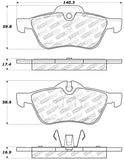 StopTech Performance 02-06 Mini Front Brake Pads - 309.09390