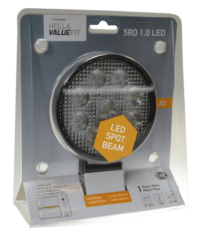 Hella ValueFit Work Light 5RD 1.0 LED MV LR LT - 357100002