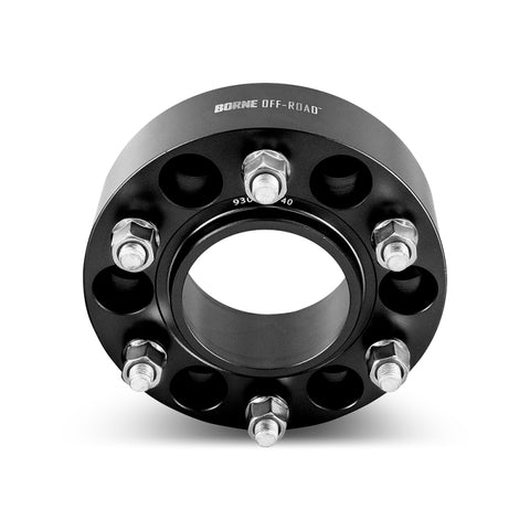 Mishimoto Borne Off-Road Wheel Spacers 5x150 110.1 50 M14 Black - BNWS-010-500BK