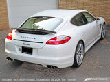 AWE Tuning Panamera Turbo Performance Exhaust System Touring Edition Polished Silver Tips - 3010-42022